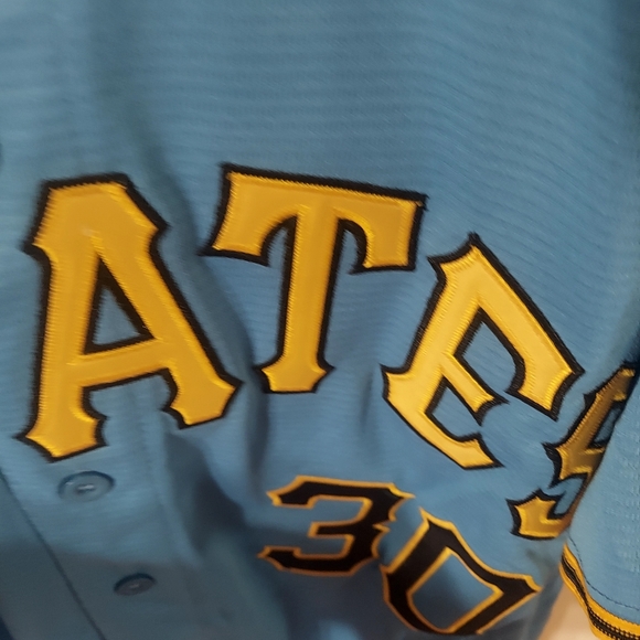 Paul Skenes Pittsburgh Pirates Stitched Custon Jersey. - Picture 3 of 9